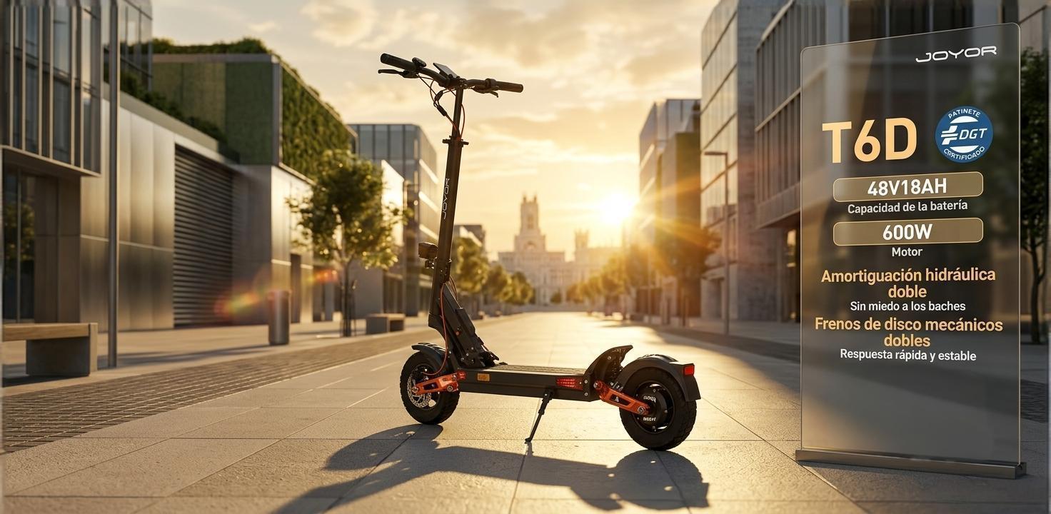 JOYOR T6D DGT Certified Electric Scooter